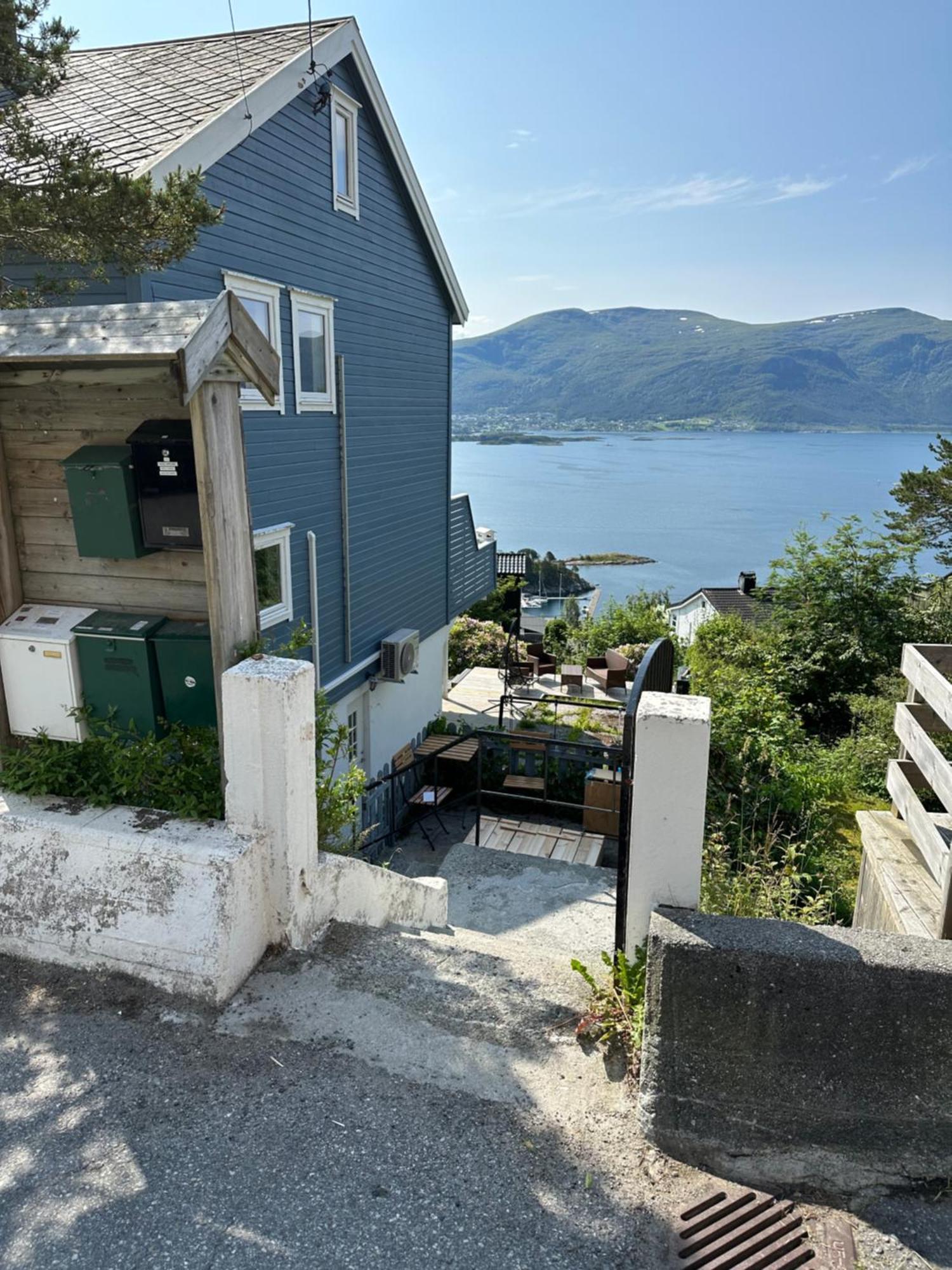 Great Place With View To The Mountains And Fjord オーレスン エクステリア 写真